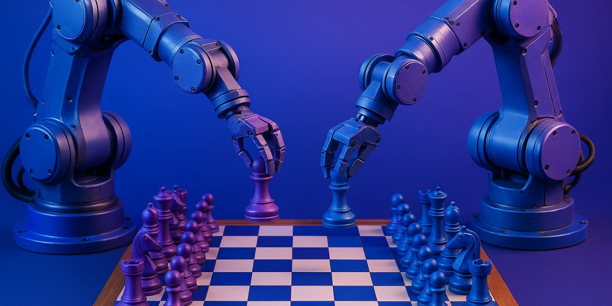 AR4 Robot vs the Chessboard: A Simulation in Isaac Sim